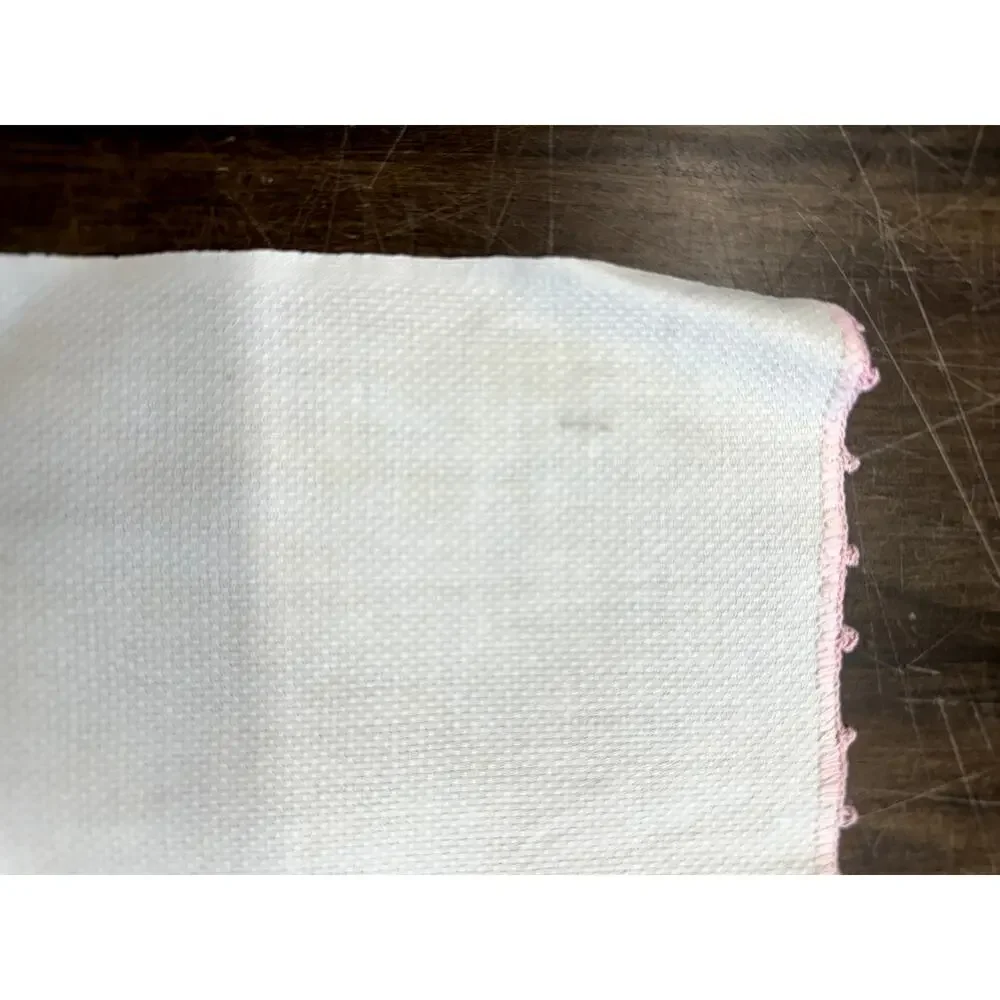 Vintage Embroidered Tea Towel, Very Pretty,‎ 34